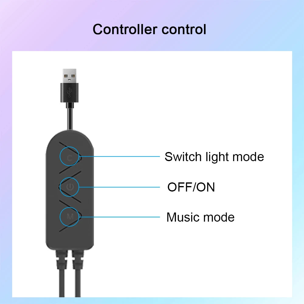 Jeizze Flow Bars™ RGBIC Smart Light Bars